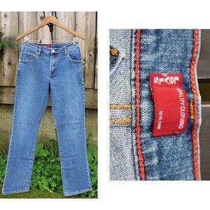 Levi's Women's 550 Vintage 90s "Levi.com" - Relaxed Boot Cut Jeans - Med 28 x 30